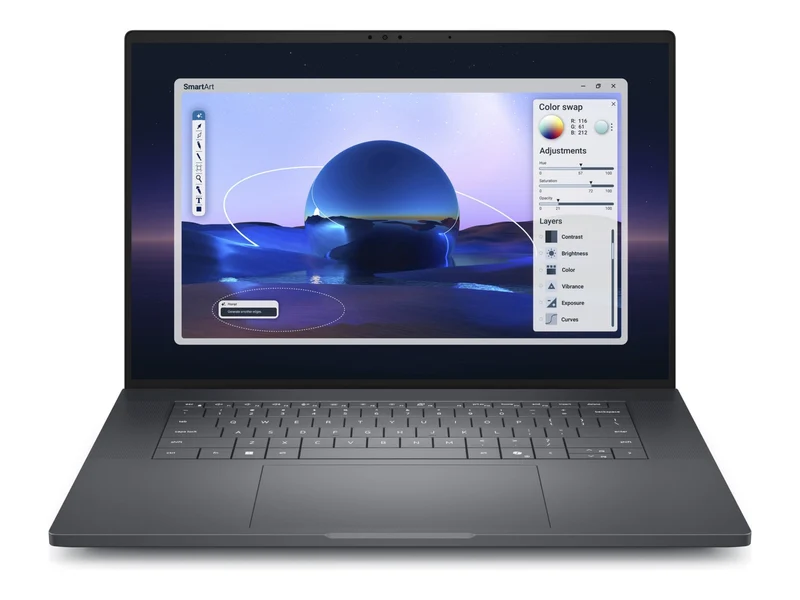 Laptop Dell Pro Max 16 Premium MA16250, Intel Core Ultra 7 - 16 Núcleos, 32GB DDR7, 1 TB SSD, RTX PRO, XJ2GM