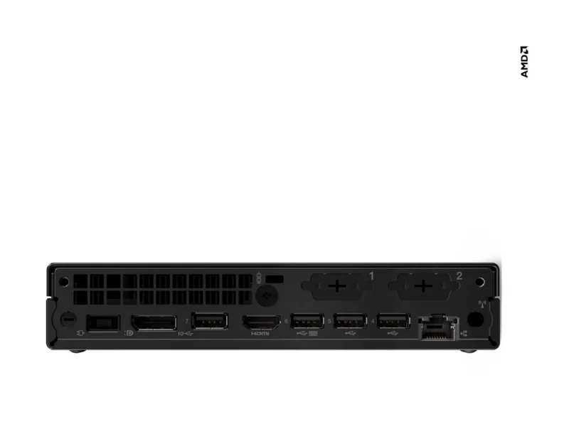 Mini PC Lenovo ThinkCentre M75q Gen 5 12RQ, AMD Ryzen 5 PRO 8500GE 6 Núcleos, 16GB DDR5, SSD 512 GB, Radeon 740M