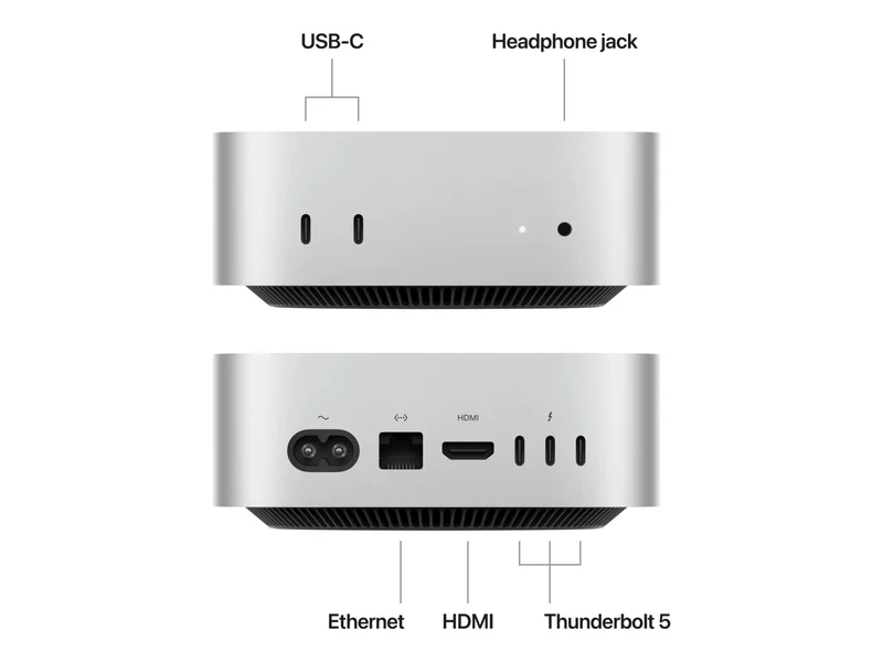 Mini PC Apple Mac mini MCX44LL/A, Apple M4 Pro, 24GB, 512 GB SSD