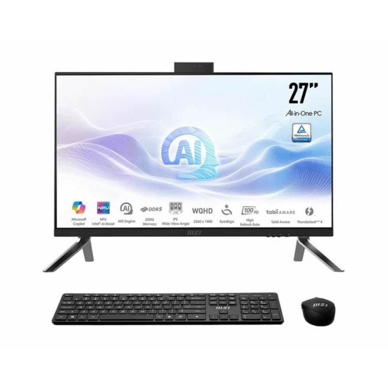 Todo en Uno MSI Modern MODERN AM273Q AI 1UM-039US, Intel Core Ultra 5 125H 14 Núcleos, 16GB DDR5, 1 TB PCI Express NVMe SSD, Arc Graphics