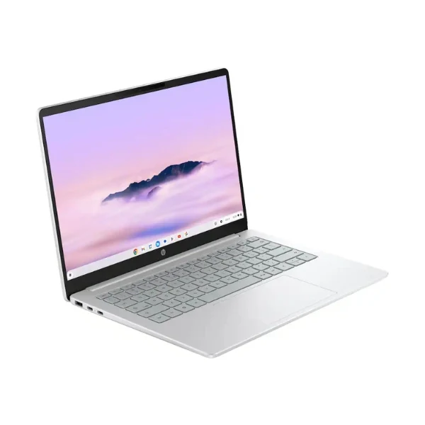 Laptop HP Chromebook Plus Touchscreen Intel Core 3 N355 (3.9GHz) 8 GB RAM 128 GB UFS 14" Intel Graphics Chrome OS - Glacier Silver