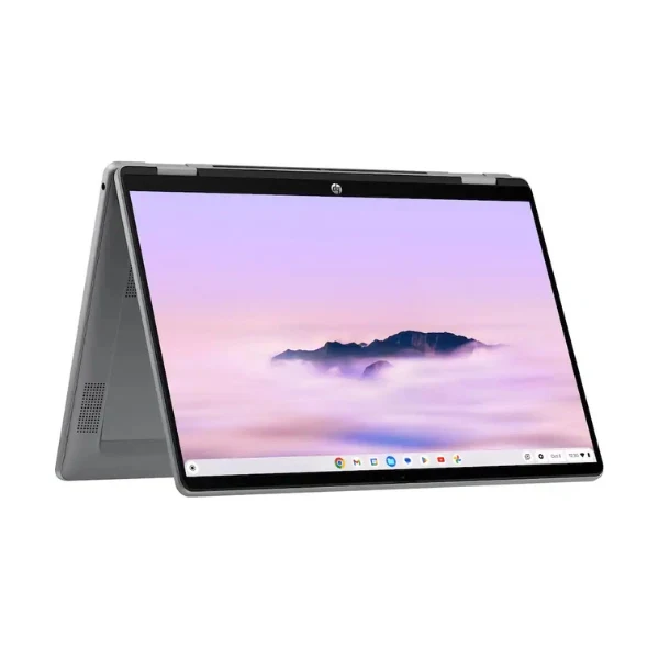 Laptop HP Chromebook Plus 2 en 1 Intel Core 3 N355 (3.9GHz) 8 GB RAM 256 GB UFS 14" Intel Graphics Chrome OS - Meteor Silver