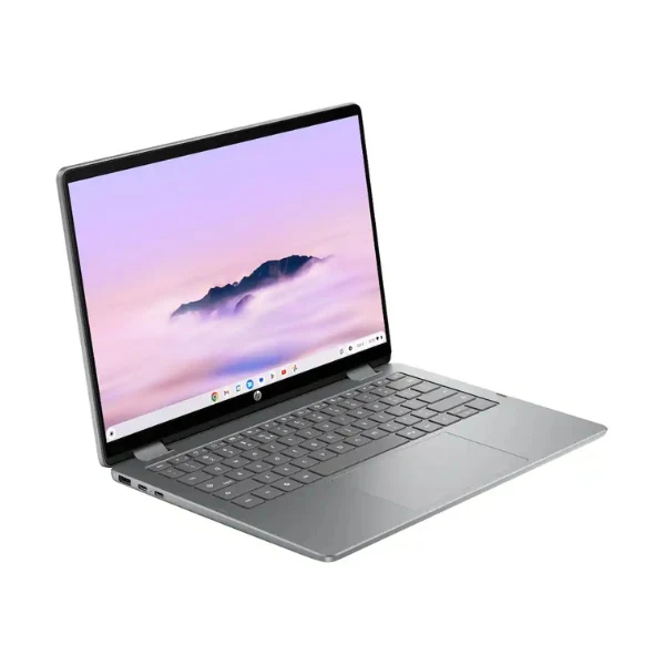 Laptop HP Chromebook Plus 2 en 1 Intel Core 3 N355 (3.9GHz) 8 GB RAM 256 GB UFS 14" Intel Graphics Chrome OS - Meteor Silver