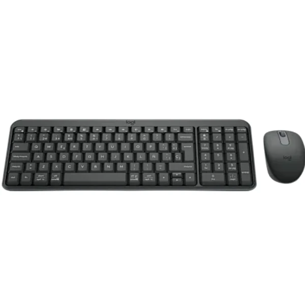 Combo Teclado y Mouse Logitech MK250 Inalámbrico Bluetooth - Español - Negro - 920-013513
