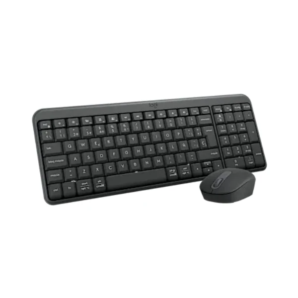 Combo Teclado y Mouse Logitech MK250 Inalámbrico Bluetooth - Español - Negro - 920-013513
