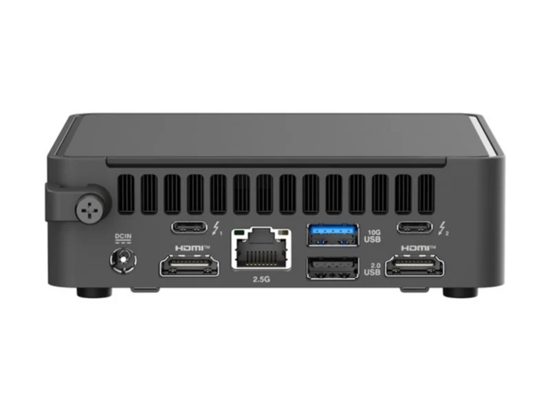 Mini PC ASUS NUC 15 Pro Slim Kit RNUC15CRKU50000U, Intel Core I5 - 10 Núcleos, 0GB DDR5, No SSD, Intel Arc Graphics 130T