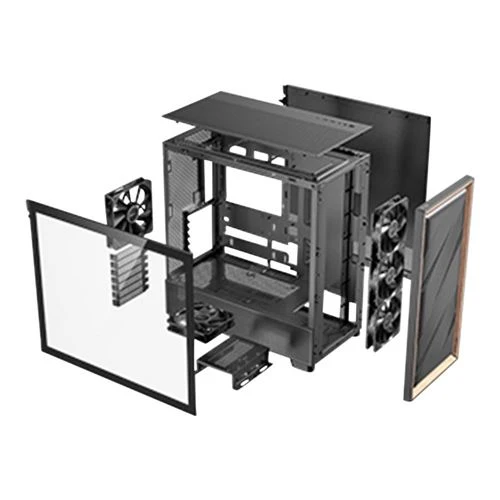 Case Antec Flux Tempered Glass ATX Mid-Tower