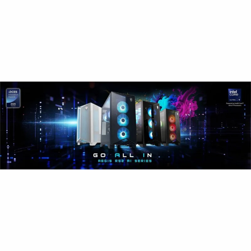 Computador de Escritorio MSI Aegis RS2 AI A2NVP72209, Intel Core 24 Núcleos, 32GB DDR5, 2TB, GeForce RTX 5070