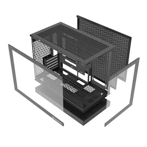Case darkFlash F1 Tempered Glass microATX Mid-Tower