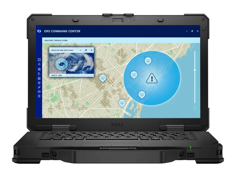 Laptop Dell Pro 14 Rugged RB14250, Intel Core Ultra 5 135U 12 Núcleos, 16GB DDR5, 512GB SSD, Intel Graphics