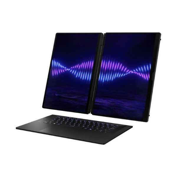 Laptop ASUS ROG Zephyrus Duo 16 OLED GX651AR-DB96 Touchscreen Intel Core Ultra 9 386H (1.6GHz) 32 GB RAM 1 TB SSD 16" NVIDIA GeForce RTX 5070 Ti 12 GB GDDR7 - Stellar Gray