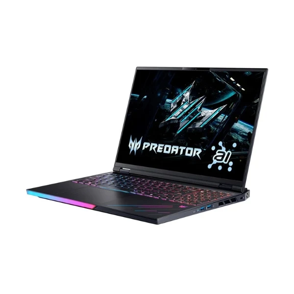 Laptop Acer Predator Helios 16 AI PH16-73-94AF Intel Core Ultra 9 275HX (2.1GHz) 32 GB RAM 1 TB SSD 16" NVIDIA GeForce RTX 5090 24GB GDDR7 - Abyssal Black