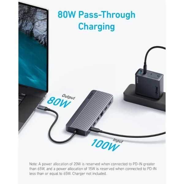 Adaptador USB-C Anker 14 en 1 Triple Display