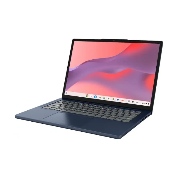 Laptop Lenovo IdeaPad Slim 3 Chromebook Touchscreen MediaTek Kompanio 540 (2GHz) 8 GB RAM 128 GB UFS 14" MediaTek Integrated Graphics Chrome OS - Cosmic Blue