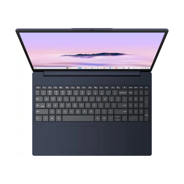 Laptop Lenovo Chromebook Plus Touchscreen Intel Core 3 N355 (1.9GHz) 8 GB RAM 128 GB UFS 15.3" Intel Graphics Chrome Plus OS - Cosmic Blue