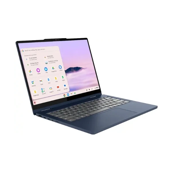 Laptop Lenovo Chromebook Plus 2 en 1 Intel Core 3 N355 (1.9GHz) 8 GB RAM 128 GB UFS 14" Intel Graphics Chrome Plus OS - Cosmic Blue