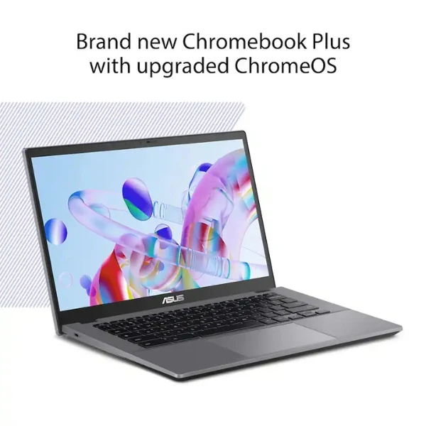 Laptop ASUS CX34 Chromebook Plus Touchscreen Intel Core i5 1335U (1.3GHz) 8 GB RAM 128 GB UFS 14" Intel UHD Graphics Chrome OS - Rock Grey