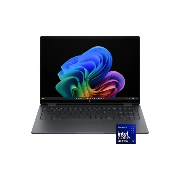 Laptop HP OmniBook X Flip Copilot+ PC 2 en 1 Intel Core Ultra 5 325 (4.5GHz) 16 GB RAM 512 GB SSD 16" Intel Graphics Win 11 Home - Eclipse Gray