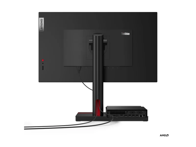 Mini PC Lenovo ThinkCentre M75q Gen 5 12RQ, AMD Ryzen 5 PRO 8500GE 6 Núcleos, 16GB DDR5, SSD 256 GB, Radeon 740M