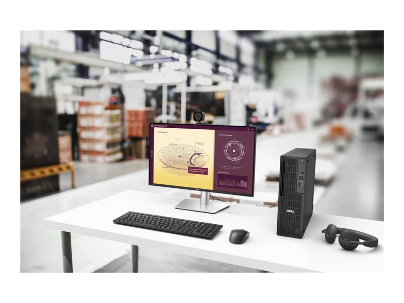Mini PC Dell Pro Slim QCS1255, AMD Ryzen 5 8500G 6 Núcleos, 16GB DDR5, SSD 512 GB, Radeon 740M