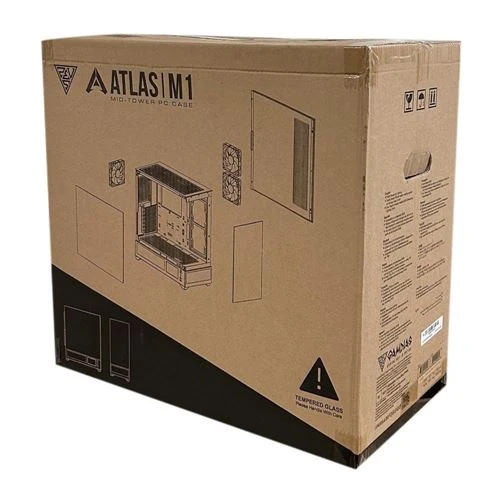 Case Gamdias ATLAS M1 RGB Tempered Glass ATX Mid-Tower
