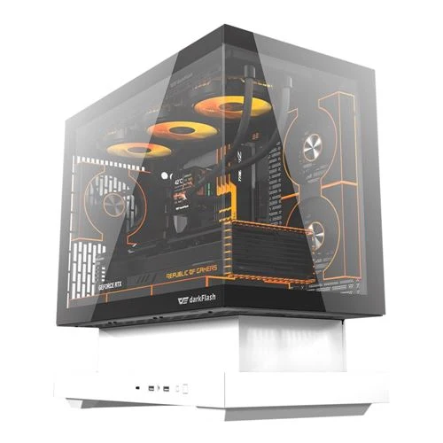 Case darkFlash FLOATRON F1 Tempered Glass microATX Mid-Tower