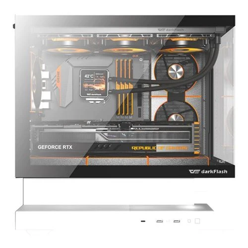 Case darkFlash FLOATRON F1 Tempered Glass microATX Mid-Tower