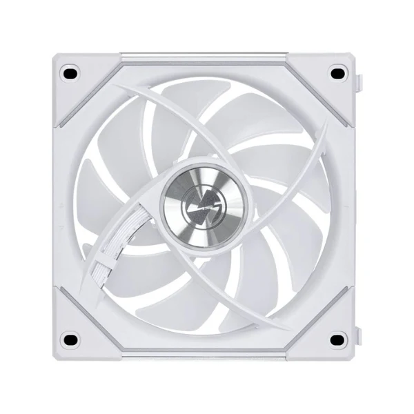 Fan Cooler Lian Li UNI FAN SL-INF LCD FLEX Reverse Blade Fluid Dynamic Bearing 120mm - Blanco - RGB - 3 Pack