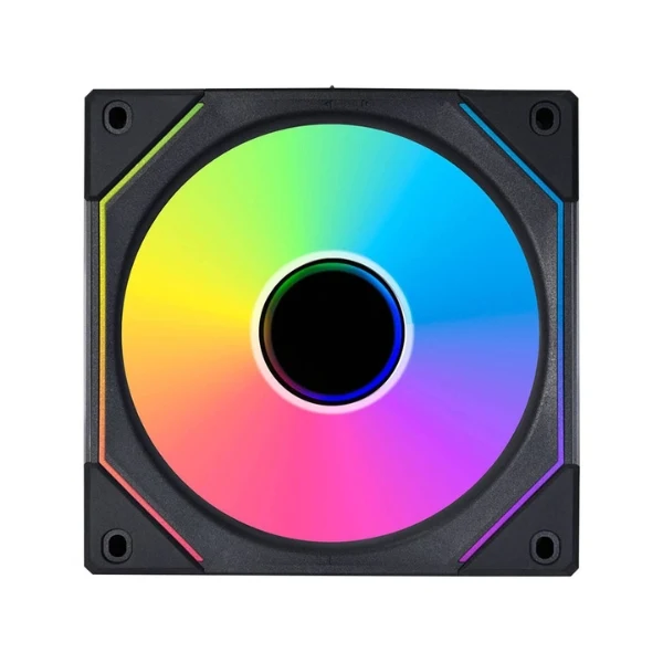 Fan Cooler Lian Li UNI FAN SL-INF LCD FLEX Fluid Dynamic Bearing 120mm - Negro - RGB - 3 Pack