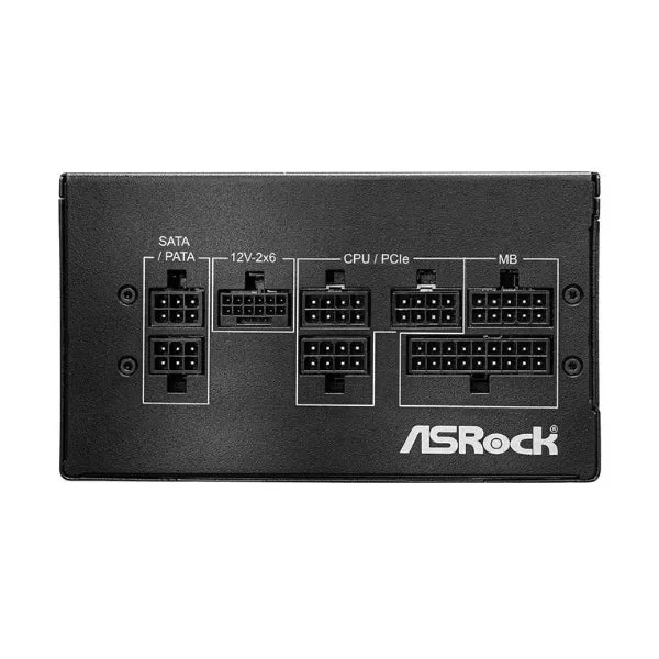 Fuente de Poder ASRock PRO-M750G - 750W - 80 PLUS Gold - Modular - ATX