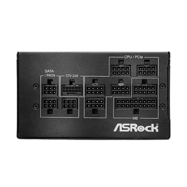Fuente de Poder ASRock PRO-M1000G - 1000W - 80 PLUS Gold - Modular - ATX