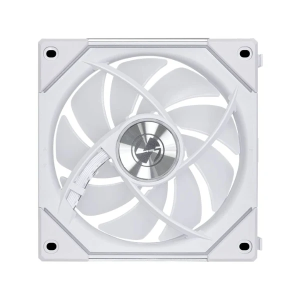 Fan Cooler Lian Li UNI FAN SL-INF LCD FLEX Reverse Blade Fluid Dynamic Bearing 120mm - Blanco - RGB
