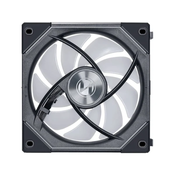 Fan Cooler Lian Li UNI FAN SL-INF LCD FLEX Reverse Blade Fluid Dynamic Bearing 120mm - Negro - RGB