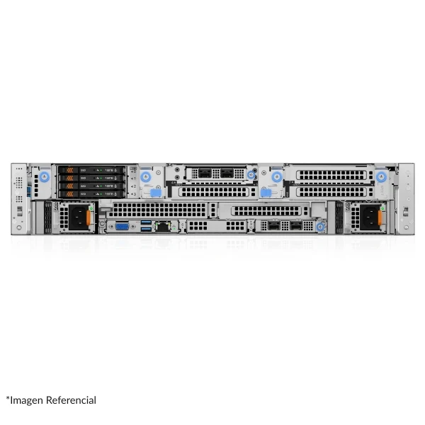 Servidor Dell PowerEdge R570 Rack 2U - Intel Xeon 6 Performance 6511P 16-Core - 32GB DDR5 - 2x960GB SSD SATA - 12 Bahías Hot Plug - H965i