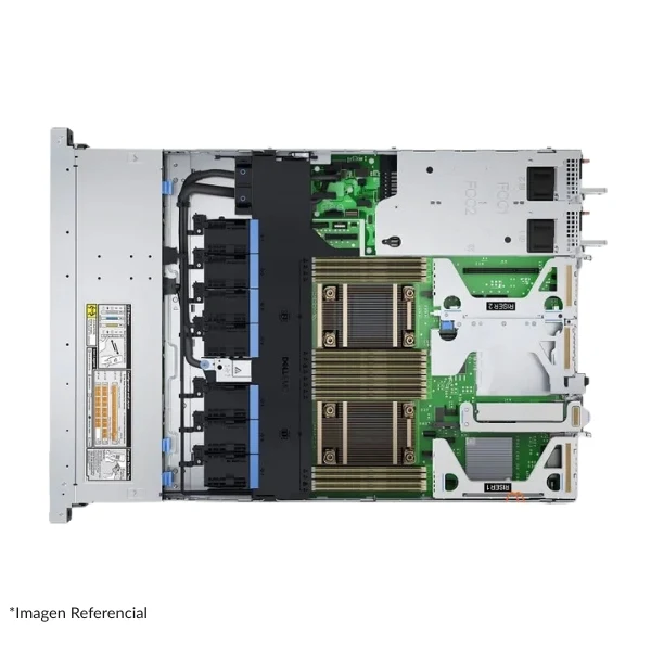 Servidor Dell PowerEdge R760xs Rack 2U - 2x Intel Xeon Gold 6526Y 16-Core - 128GB DDR5 - 2x960GB SSD SATA - 12 Bahías Hot Plug - PERC H755