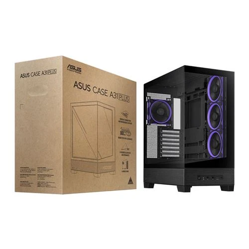 Case ASUS A31 PLUS Tempered Glass ATX Mid-Tower