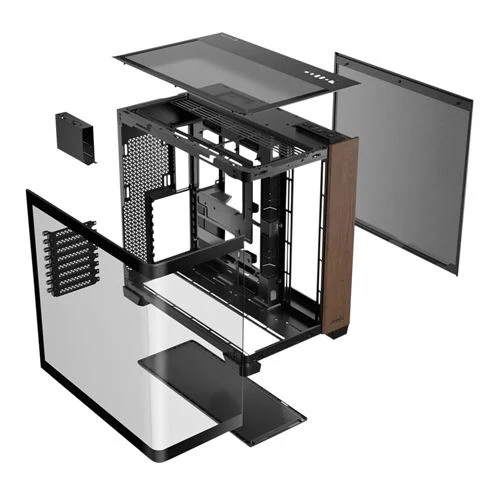 Case Antec C8 Curve Wood Tempered Glass eATX Full Tower