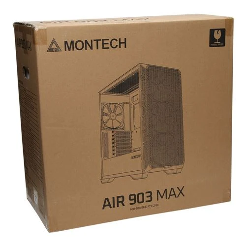 Case Montech AIR 903 MAX Tempered Glass ATX Mid-Tower