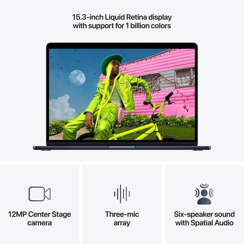 Laptop Apple MacBook Air MDVK4LL/A, Apple M5, 16GB, 1 TB SSD
