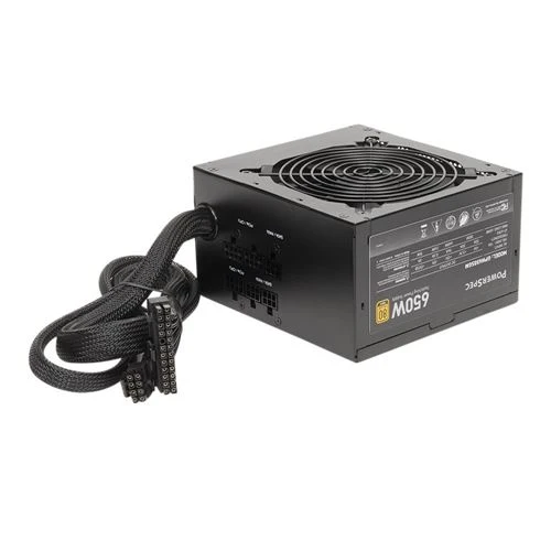 Fuente de Poder PowerSpec CW 650W 80 Plus Gold ATX Semi Modular