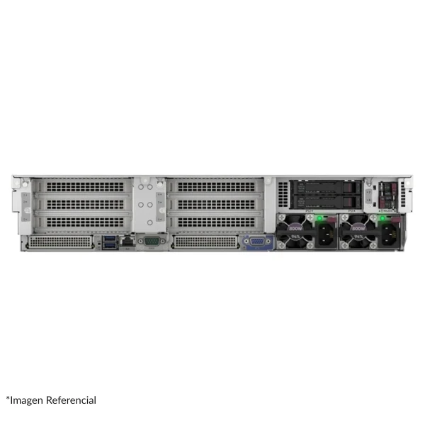 Servidor HPE ProLiant DL380 Gen11 - 2x Intel Xeon Gold 6530 32-Core - 128GB DDR5 - 2x960GB NVMe SSD U.3 - 8xSFF Tri-Mode - MR408i-o - Fuente 1600W