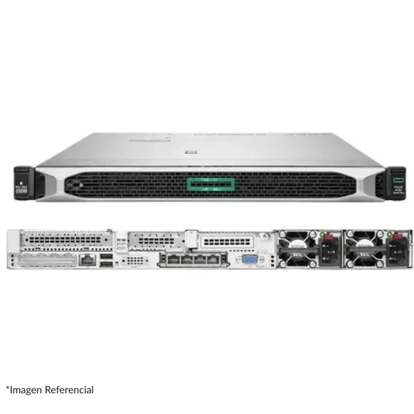 Servidor HPE ProLiant DL360 Gen10 - 2x Intel Xeon Platinum 8160 24-Core - 256GB RAM - 2x300GB SAS - P408i-a - 10Gb SFP+