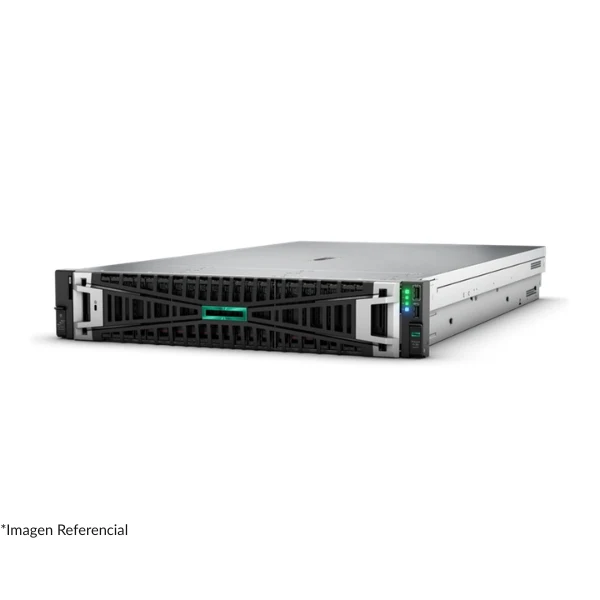 Servidor HPE Hitachi HA8000V / ProLiant DL360 Gen10 - 2x Intel Xeon Platinum 8160 24-Core - 256GB RAM - 2x300GB SAS - P408i-a - 10Gb SFP+