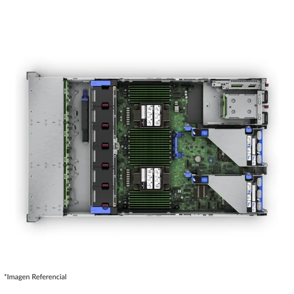 Servidor HPE Hitachi HA8000V / ProLiant DL360 Gen10 - 2x Intel Xeon Platinum 8160 24-Core - 256GB RAM - 2x300GB SAS - P408i-a - 10Gb SFP+
