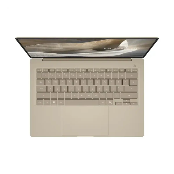 Laptop ASUS Zenbook A14 Copilot+ PC Snapdragon X2 Elite X2E88100 16 GB RAM 512 GB SSD 14" Qualcomm Adreno Win 11 Home - Zabriskie Beige