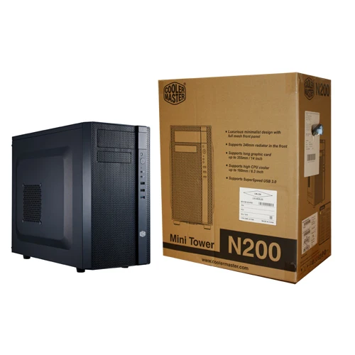 Case Cooler Master N200 microATX Mini-Tower