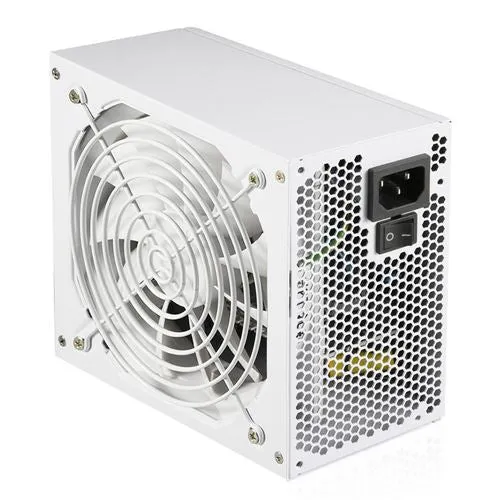Fuente de Poder PowerSpec 650W 80 Plus Bronze ATX Semi Modular Blanca