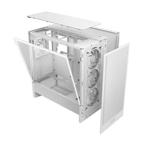 Case NZXT H5 Flow RGB (2024) Tempered Glass ATX Mid-Tower