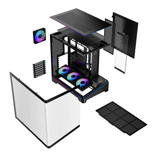 Case darkFlash ATLAS P6 CG Tempered Glass ATX Mid-Tower