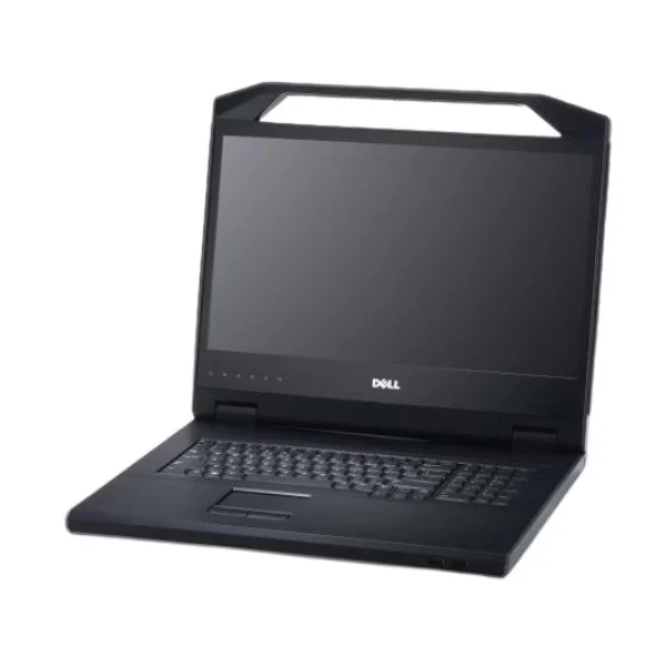 Bundle KVM Dell Avocent Vertiv Rack - Consola Dell FPM185 18.5" 1U - Switch KVM DMPU2016 16 Puertos - 15 Módulos MPUIQ-VMCHS